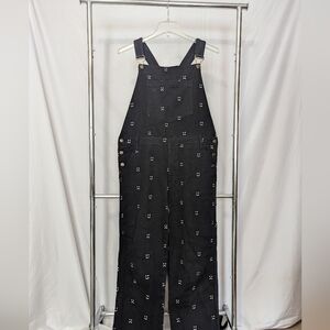 Lazy Oaf Happy Sad Dungarees Black Size Large